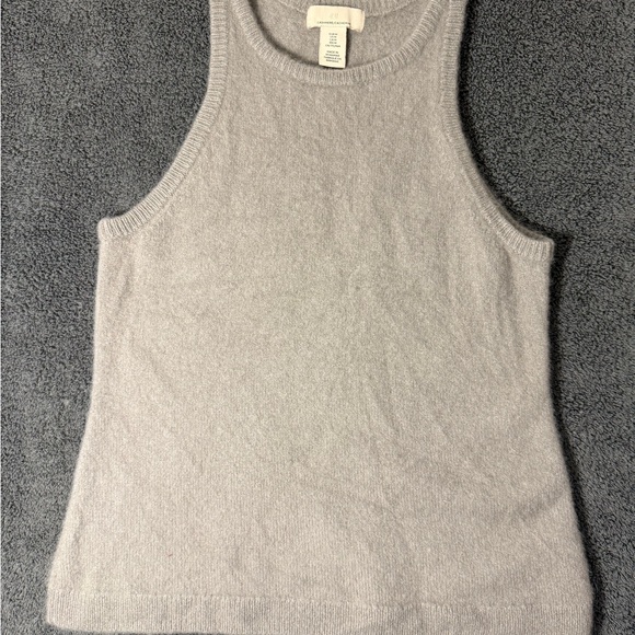 Tops - H&M  Gray Sleeveless Cashmere Tank